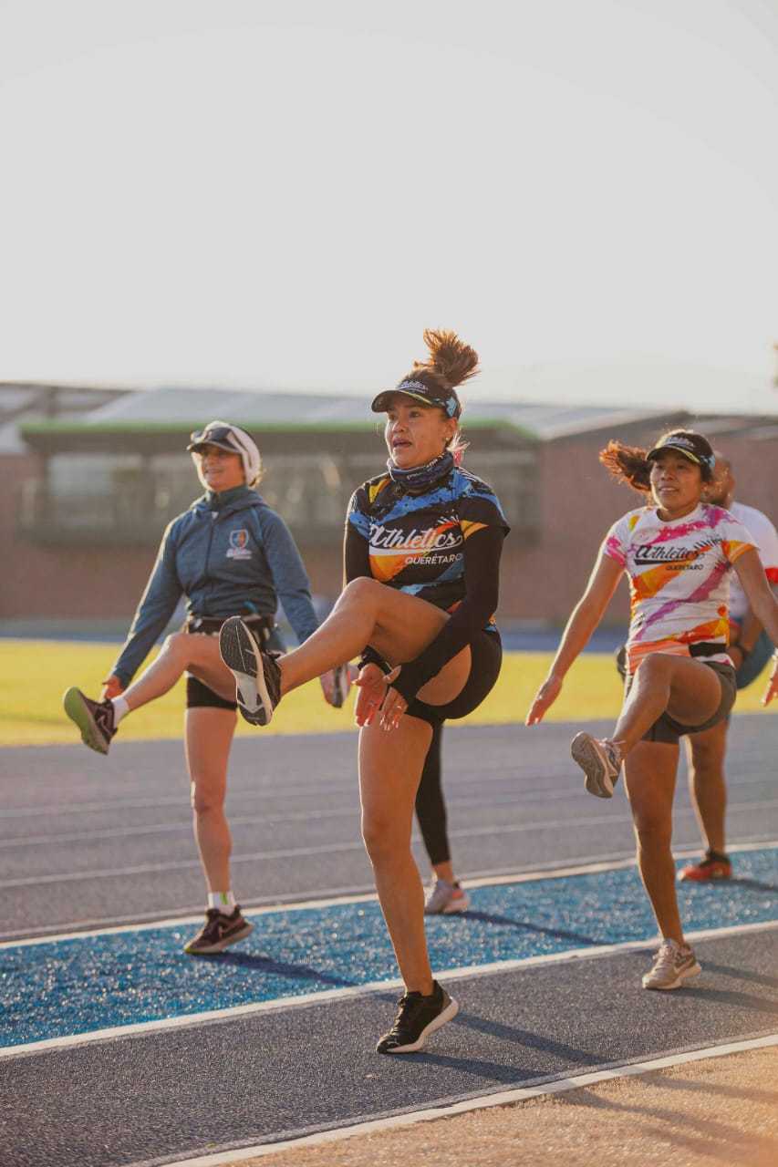 Yaneth Sánchez, entrenadora amateur de atletismo