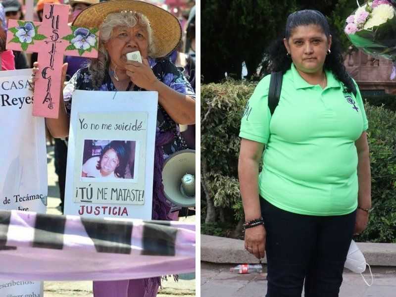 Irinea Buendía y Esperanza Luccioto. (Fotos: Tomada de Facebook Irinea Buendía / Cortesía Fundación para la Justicia)